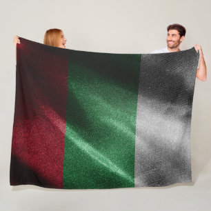 Bulgaria silk flag fleece blanket