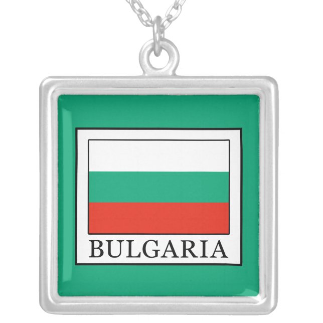 Bulgaria Silver Plated Necklace (Front)