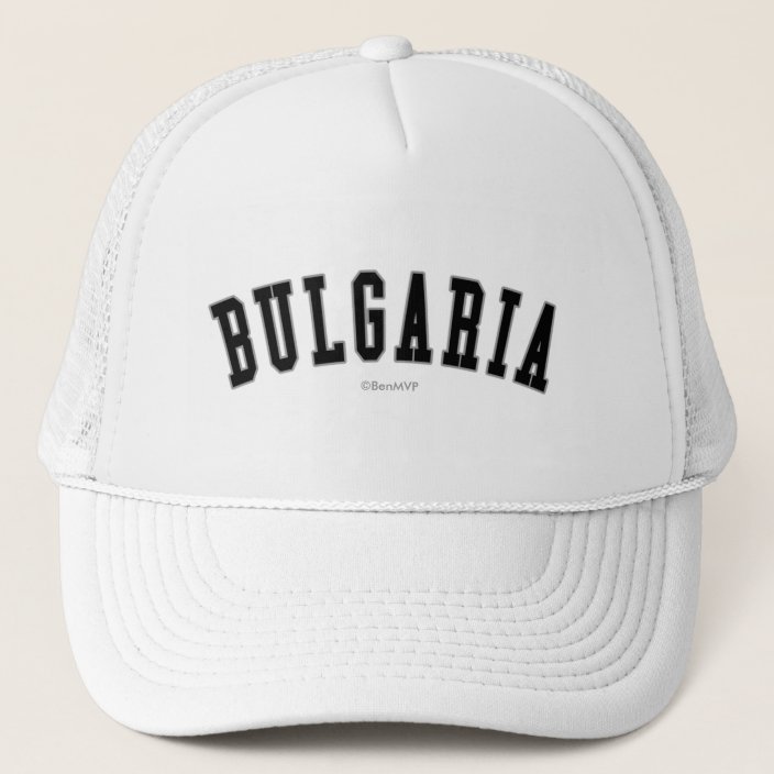 Bulgaria Trucker Hat