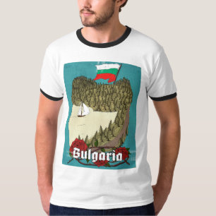 Bulgaria Vintage Travel Poster T-Shirt