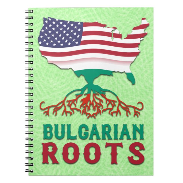 Bulgarian American Roots Notebook (Front)