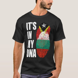 Bulgarian And Timorese Mix DNA Flag Heritage T-Shirt