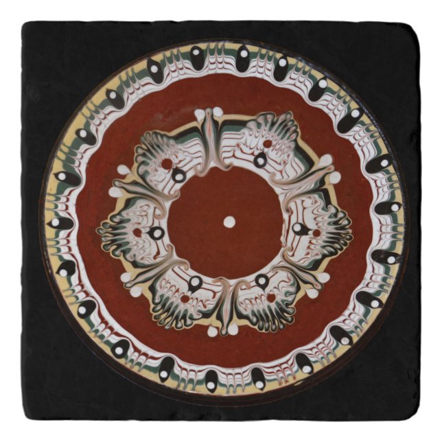 Bulgarian Ceramic Trivet (Front)