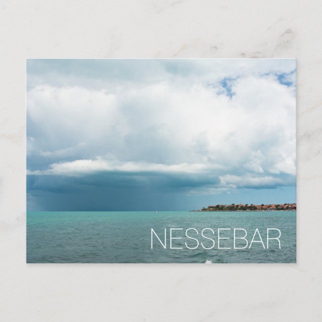 Bulgarian city Nessebar Postcard (Front)