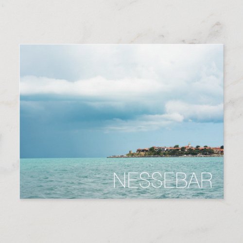 Bulgarian city Nessebar Postcard