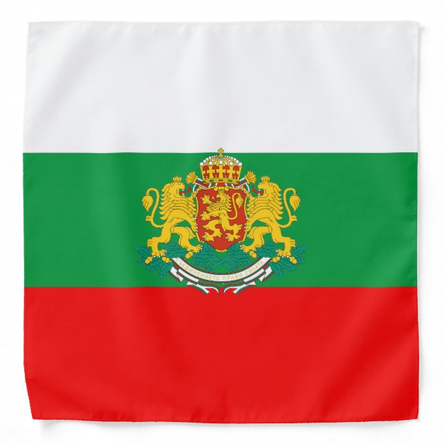 Bulgarian flag bandana (Front)