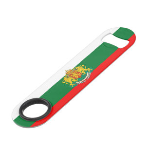Bulgarian flag-coat of arms bar key