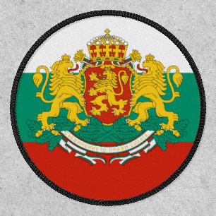 Bulgarian Flag & Coat of Arms, Flag of Bulgaria Patch