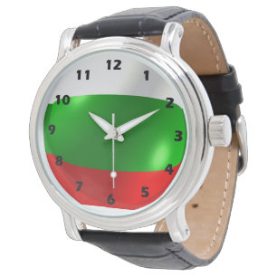 Bulgarian Flag Design Watch