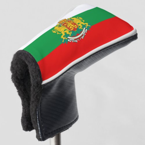 Bulgarian flag golf head cover