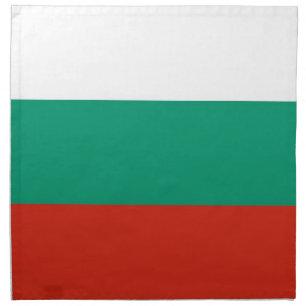 Bulgarian Flag on MoJo Napkin