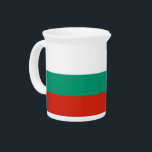 Bulgarian Flag Pitcher<br><div class="desc">Add a touch of Bulgarian pride to your beverage serving with our exclusive pitcher featuring the flag of Bulgaria! Crafted with meticulous attention to detail, this pitcher is not just a functional item; it’s a celebration of Bulgaria’s rich culture and heritage. The elegant design prominently displays the iconic Bulgarian flag,...</div>