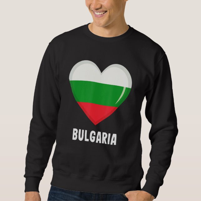 Bulgarian Flag Sweatshirt (Front)