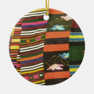 Bulgarian Rug/Cherga Ceramic Ornament