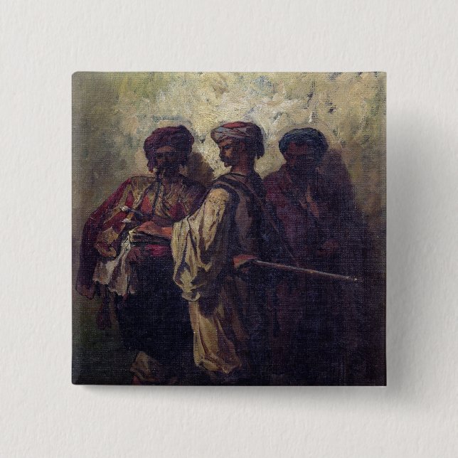 Bulgarian Soldiers Pinback Button (Front)