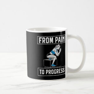 Bulgarian Squat Exercise Bodybuilding Fitness Work Coffee Mug