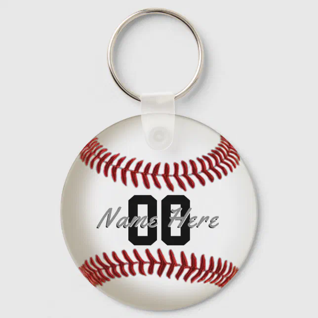 BULK Baseball Keychains for Baseball Goodies Bag Zazzle