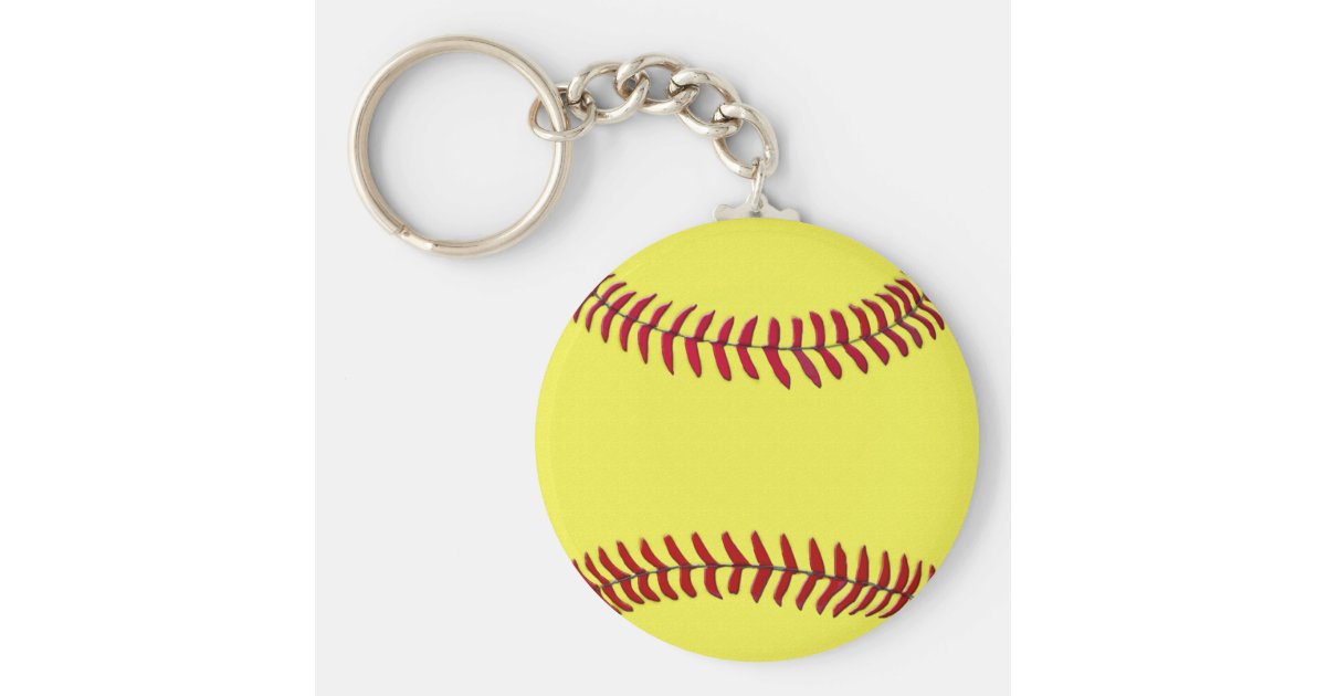 BULK Cheap Softball Gifts for Players Keychain