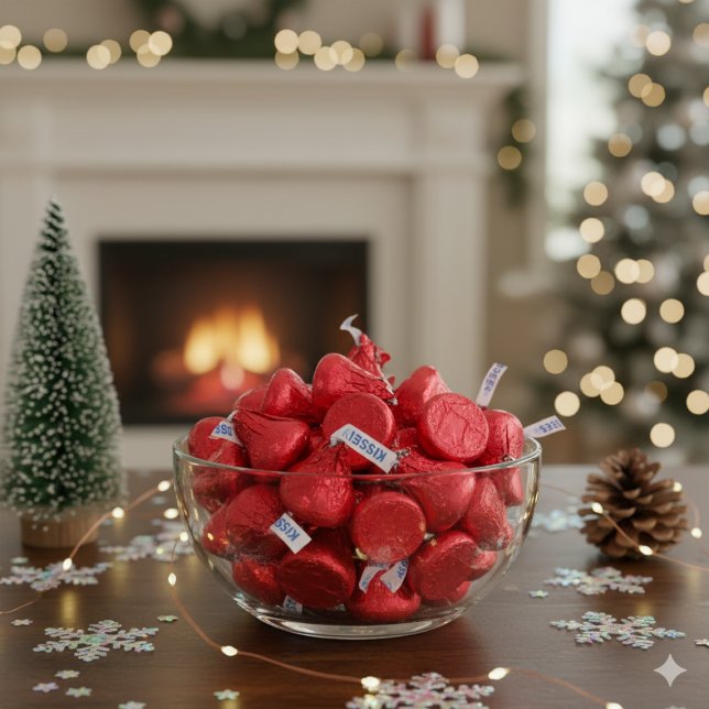Bulk Christmas Red Hershey's Kisses Candy (Bulk Christmas Red Hershey's Kisses Candy)