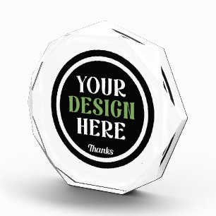 Bulk Custom Logo Company Employee Appreciation Acrylic Award