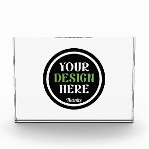Bulk Custom Logo Company Employee Appreciation Acrylic Award