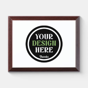 Bulk Custom Logo Company Employee Appreciation Award Plaque
