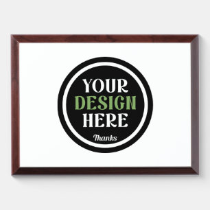 Bulk Custom Logo Company Employee Appreciation Award Plaque