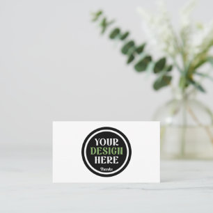 Bulk Custom Logo Company Employee Appreciation Business Card