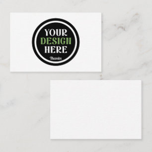 Bulk Custom Logo Company Employee Appreciation Business Card