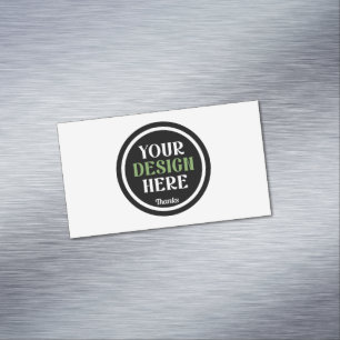 Bulk Custom Logo Company Employee Appreciation Business Card Magnet