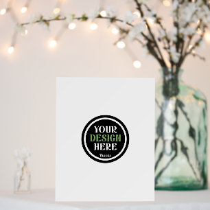 Bulk Custom Logo Company Employee Appreciation Foam Board