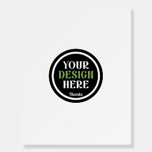 Bulk Custom Logo Company Employee Appreciation Foam Board