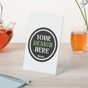 Bulk Custom Logo Company Employee Appreciation Pedestal Sign