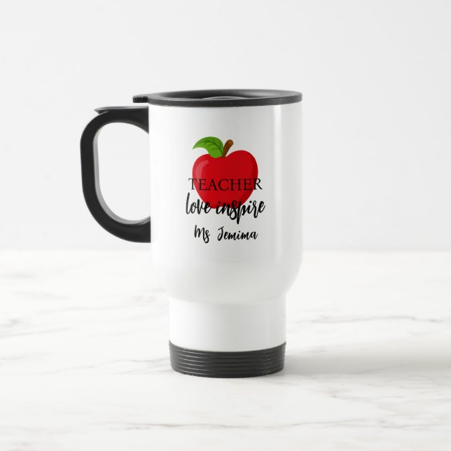 Bulk Custom Stanley Tumbler Teacher Gift - Persona Travel Mug (Left)
