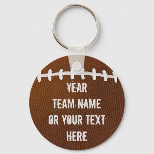 Bulk Football Keychains PERSONALIZED for Your Team