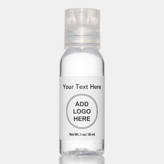 Bulk Logo Template Branded Hand Sanitizer (Front)