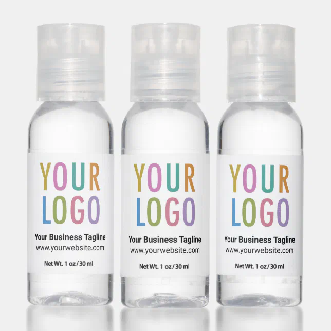 Bulk Mini Hand Sanitizer Custom Logo Promotional Zazzle