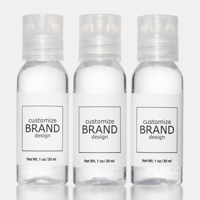 Bulk Mini Hand Sanitizers With Logo (Set)