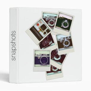 Bulk pictures of Vintage Cameras custom Binder