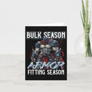 Bulk Season Armor Fitting Season Gym Meme  Card