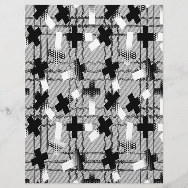 Bulk W&B Sown in Faith Scrapbook Pages (Front)