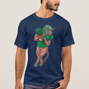 Bull American Football Sports T-Shirt