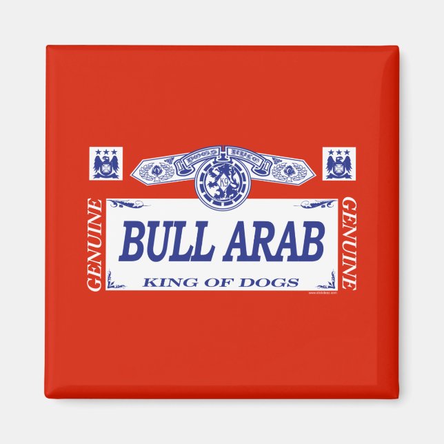 Bull Arab Magnet (Front)