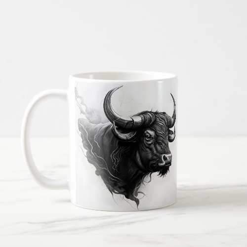 Bull Art Design for Mug
