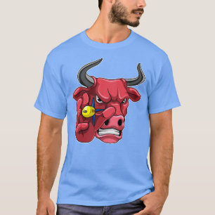 Bull at Darts with Dart 1 T-Shirt