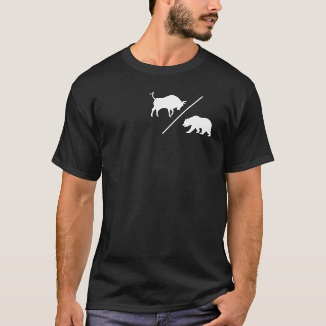 Bull Bear Wallet  Idea T-Shirt (Front)