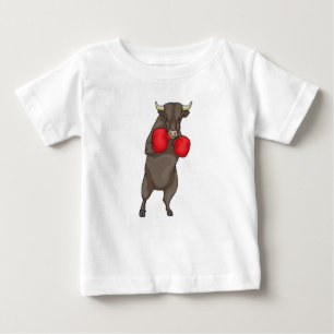 Bull Boxer Boxing gloves Baby T-Shirt