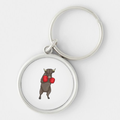 Bull Boxer Boxing gloves Keychain