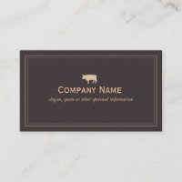 Bull Business Card