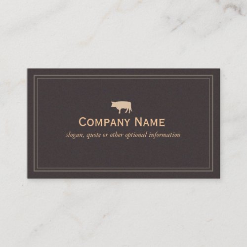 Bull Business Card